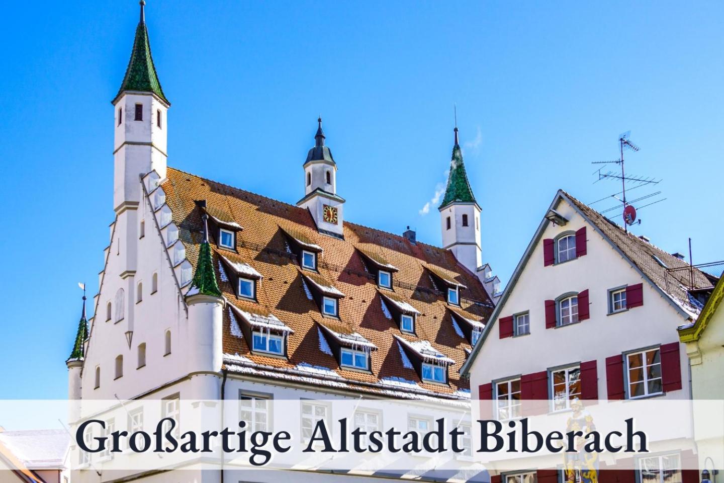 Relaxapartment 2 Massagesessel Smarttv Kueche Biberach an der Riß エクステリア 写真