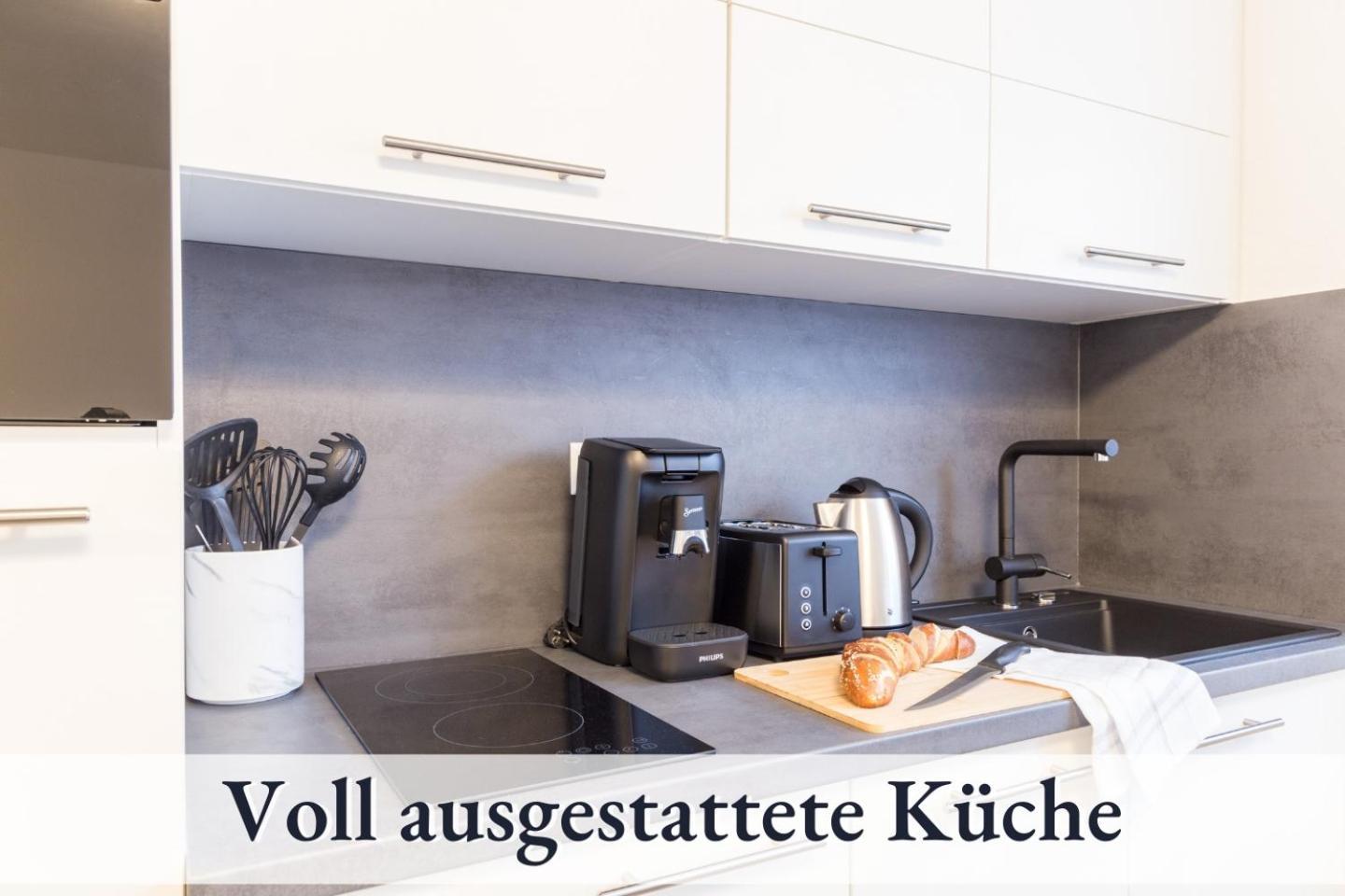 Relaxapartment 2 Massagesessel Smarttv Kueche Biberach an der Riß エクステリア 写真